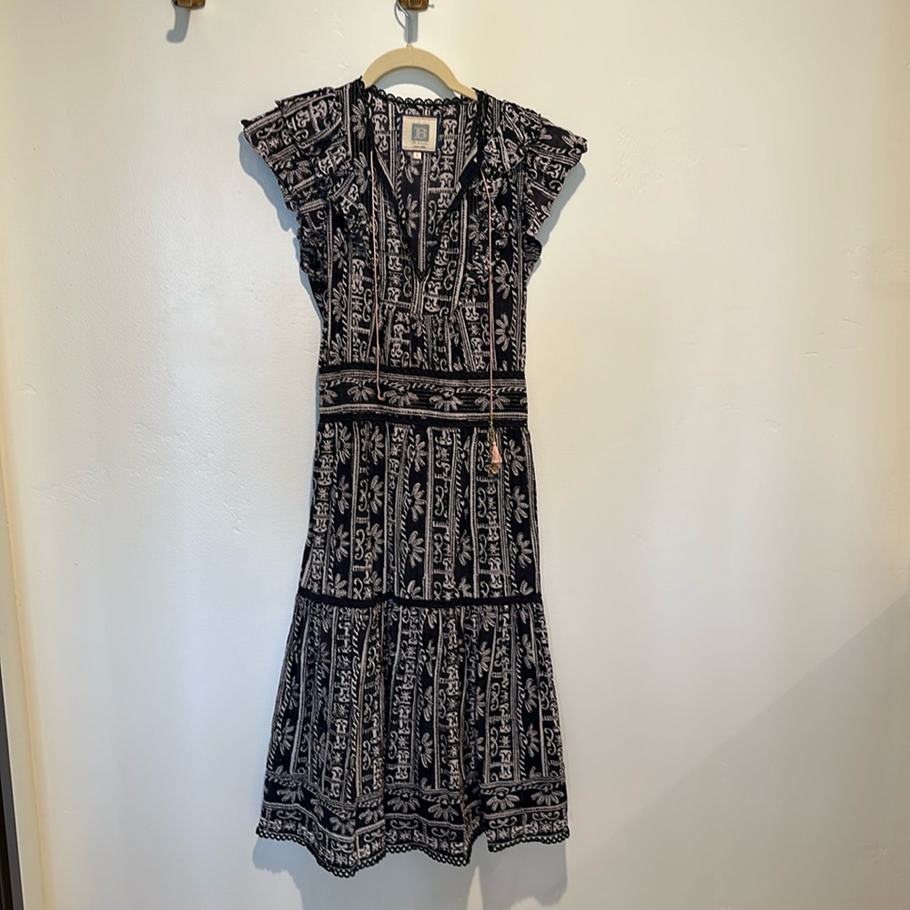 Bell by Alicia Bell Eres Midi Dress with cap sleeves